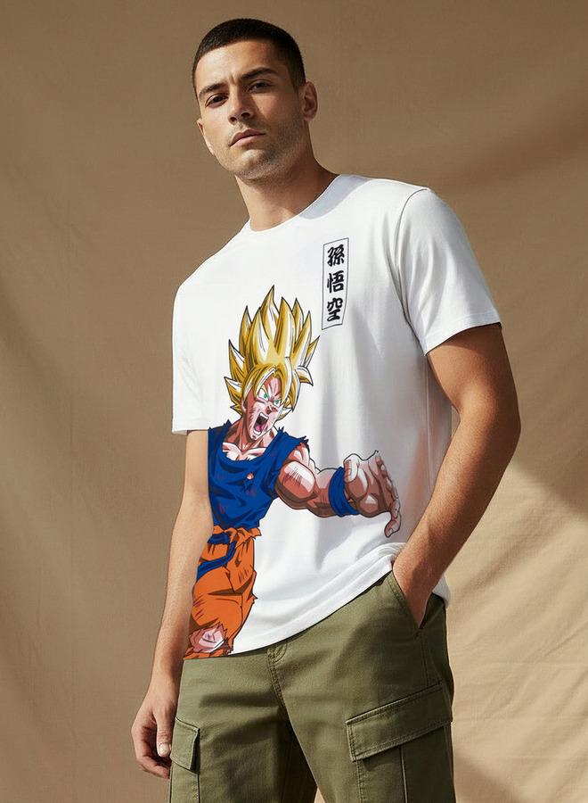 SP Characters Men Regular Fit Round Neck Short Sleeves Print T shirt - Image 1