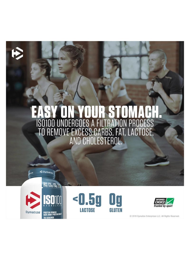 Dymatize - Iso100  Cookies And Cream  5Lb - Image 1