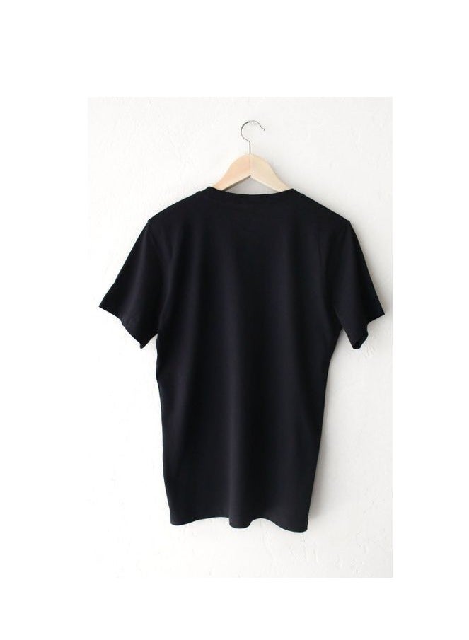 Unisex Black 100% Cotton T-Shirt with cukur Print from bandaat  - Image 2