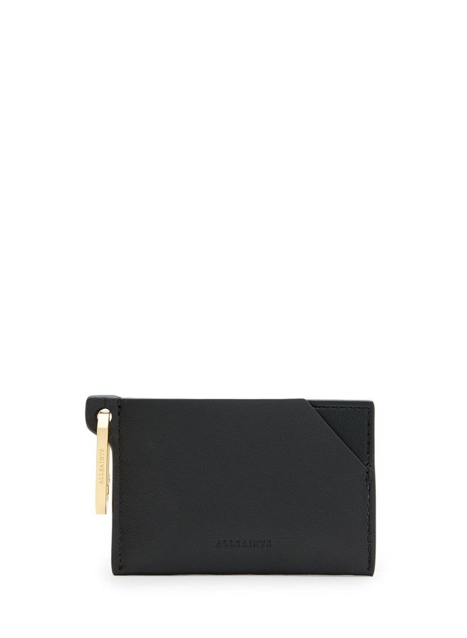 AllSaints Women's Hex Cardholder Black One Size - Image 1