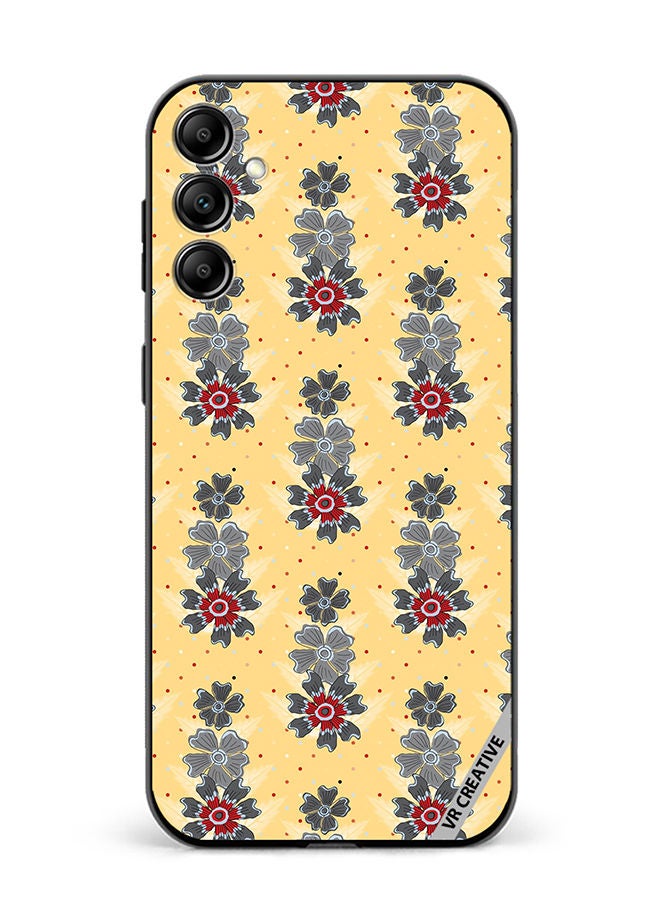 VR CREATIVE Protective Case Cover For Samsung Galaxy M14 Pattern Flower Design Multicolour - Image 1