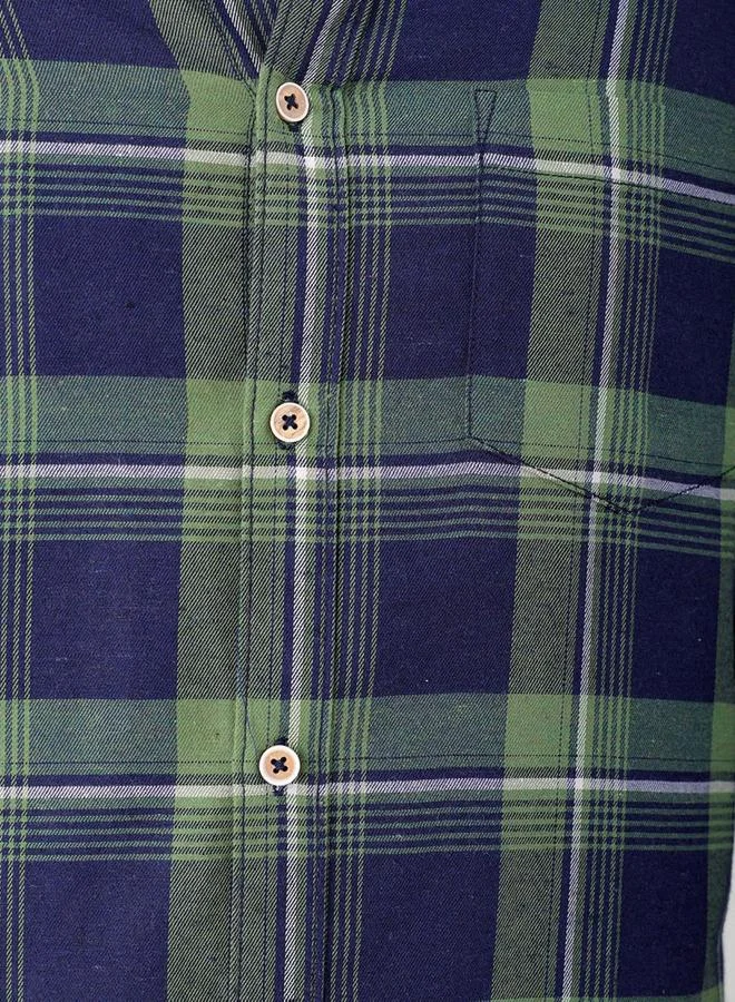 Take Two Men Regular Fit Checkered Casual Shirt By HardSoda