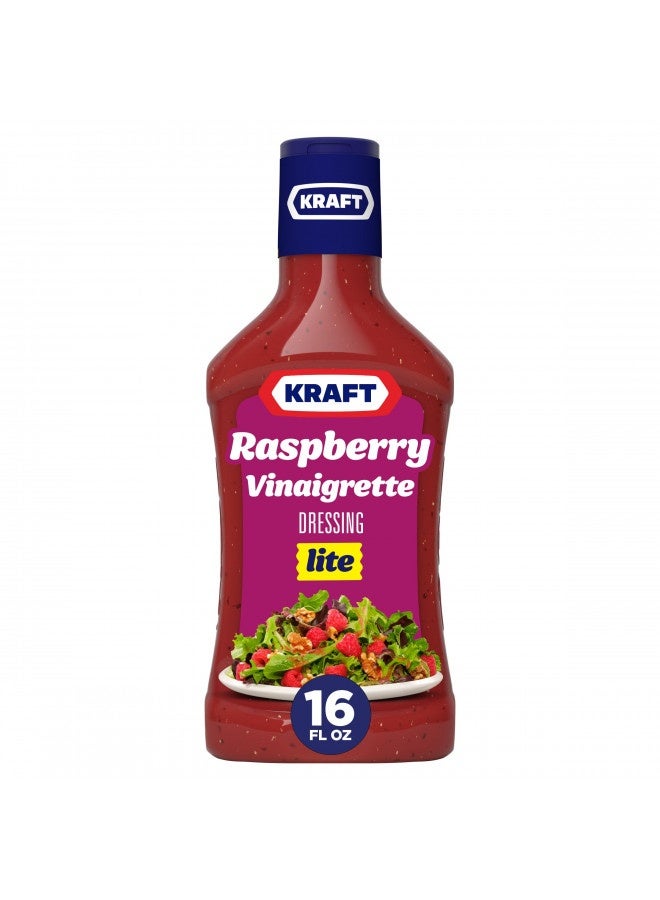 Kraft Kraft Raspberry Vinaigrette Lite Salad Dressing (16 Fl Oz Bottle) - Image 5