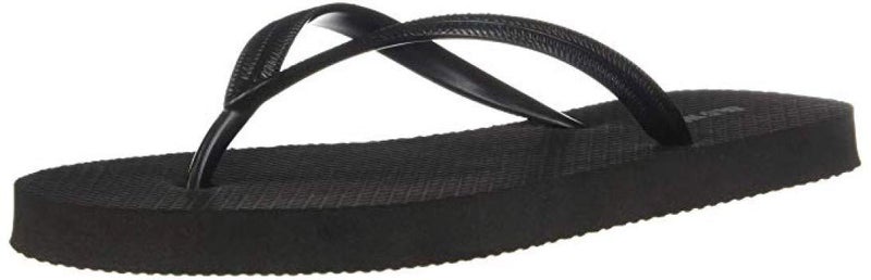 Old Navy Women Beach Summer Casual Flip Flop Sandals (9, Black) - Image 3