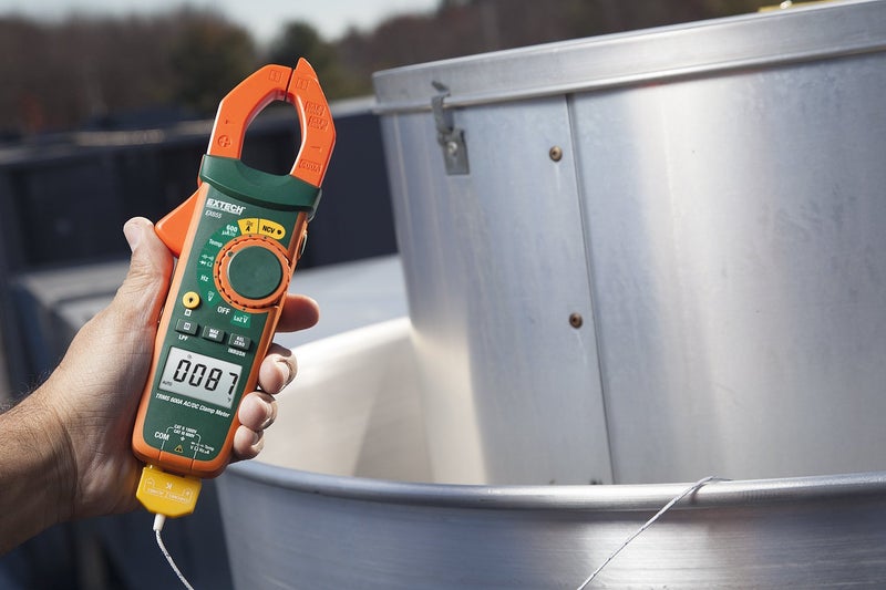 Extech EX655-600A True RMS AC/DC Clamp Meter with Non-Contact Voltage Detection (NCV) - Image 2