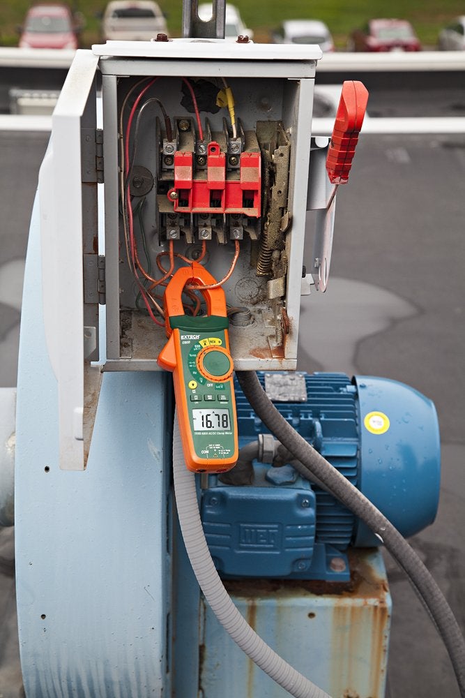 Extech EX655-600A True RMS AC/DC Clamp Meter with Non-Contact Voltage Detection (NCV) - Image 3