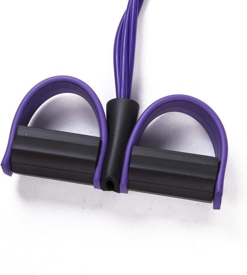 BULINGNA Elastic Sit-Up Pull Rope - Fitness Slimming Resistance Bands with Foot Pedal - Image 5