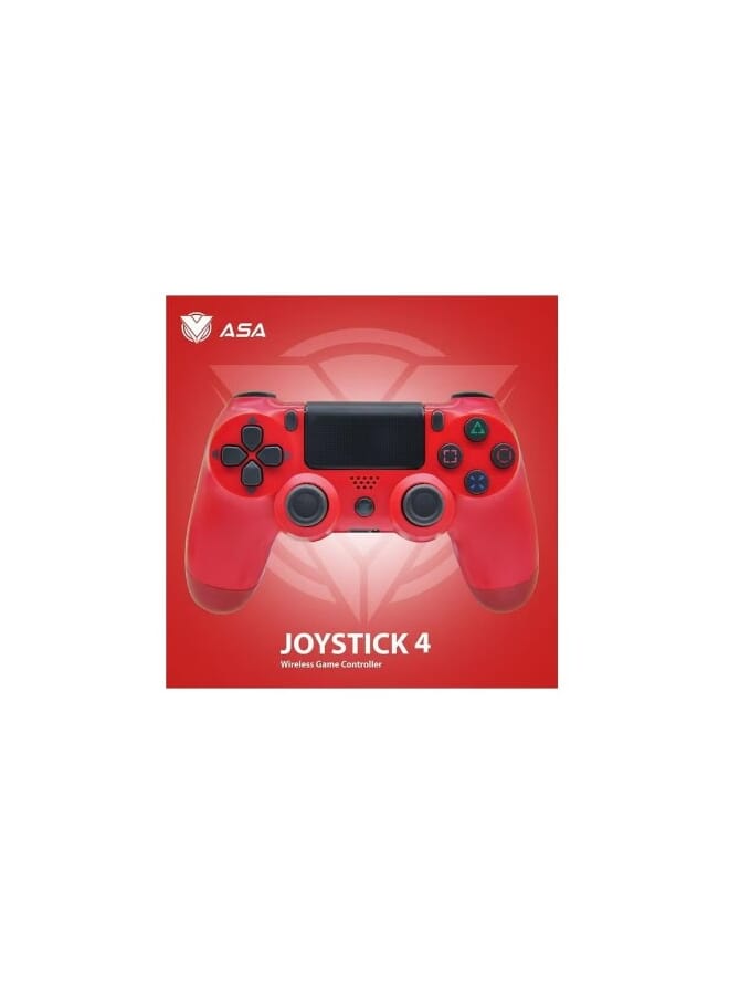 ASA Wireless Joystick For PlayStation 4 Red - Image 2