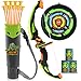 JOYIN Kids Bow and Arrow Set with LED Flash Lights Outdoor Archery Set Toy Gift for Boys and Girls Ages 612 with Suction Cup Arrows Target Arrow Case Great Birthday Gift for KidsChildren - Image 3
