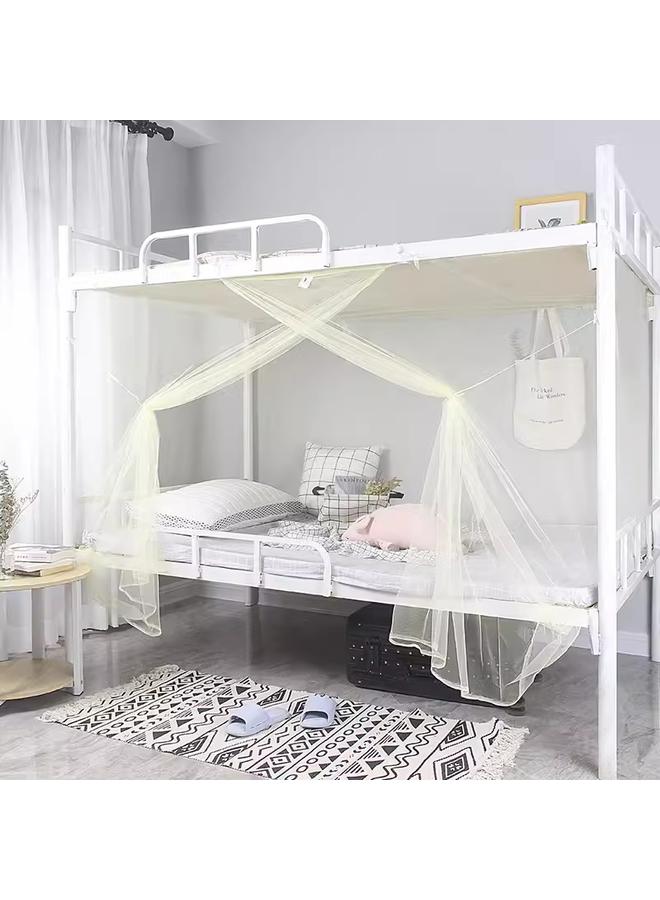 Bluejw M3AO New Encrypted Student Dormitory Mosquito Net Single 0.9m Upper And Lower Bunk 1.2 Bed Household High And Low Double 1.5 M - Image 1