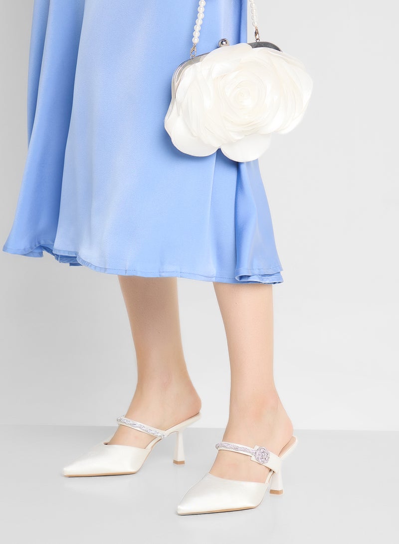 ELLA Diamante Heeled Pump  - Image 5