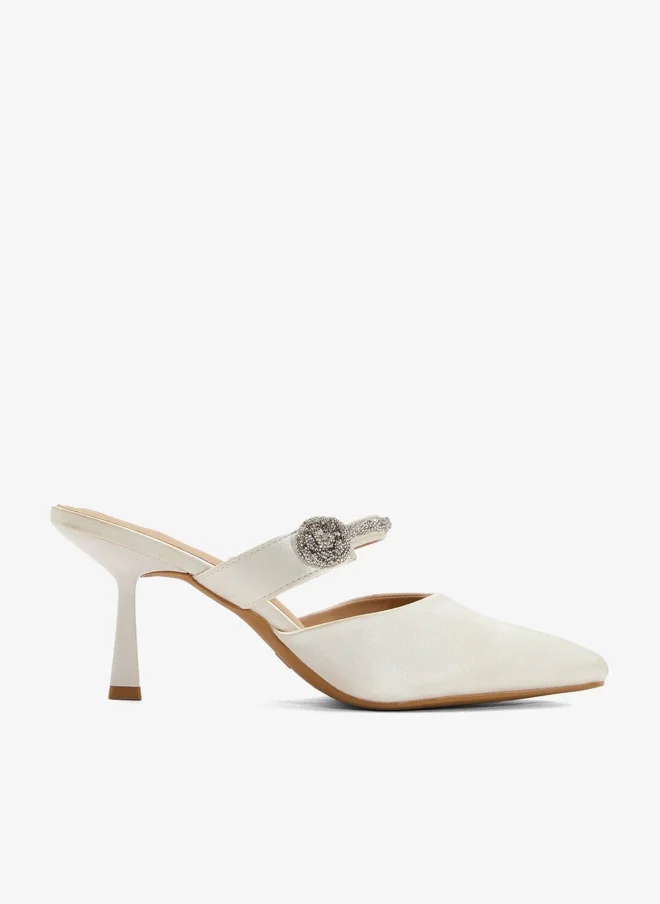 ELLA Diamante Heeled Pump
