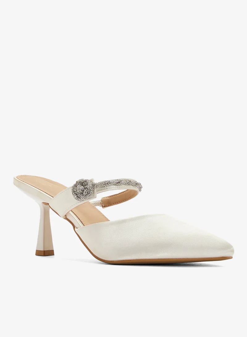 ELLA Diamante Heeled Pump