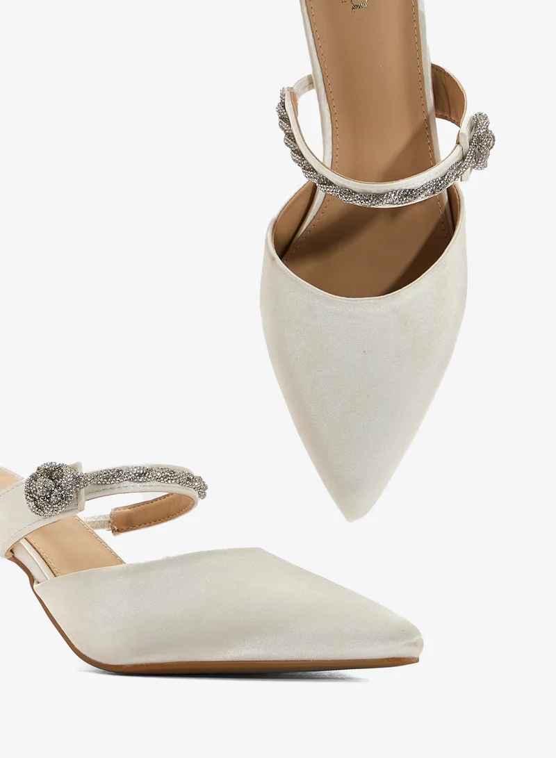 ELLA  Diamante Heeled Pump for Women | Best Price UAE