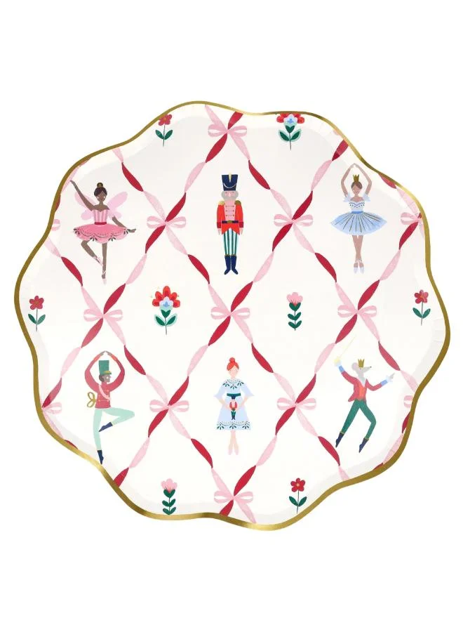 Meri Meri Nutcracker Ballet Dinner Plates