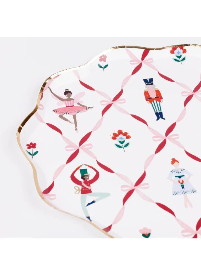 Meri Meri Nutcracker Ballet Dinner Plates
