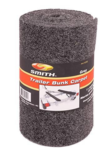 CE Smith - Trailer Roll Carpet - Boat & Trailer Accessories & Replacement Part - 11” x 12’ - Grey (11372) - Image 1
