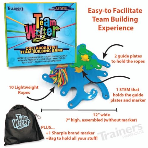 Trainers Warehouse TeamWRITER® Team Building Game | A Fun Collaborative & Challenging Activity - Perfect for Any Office or School Group - Image 3