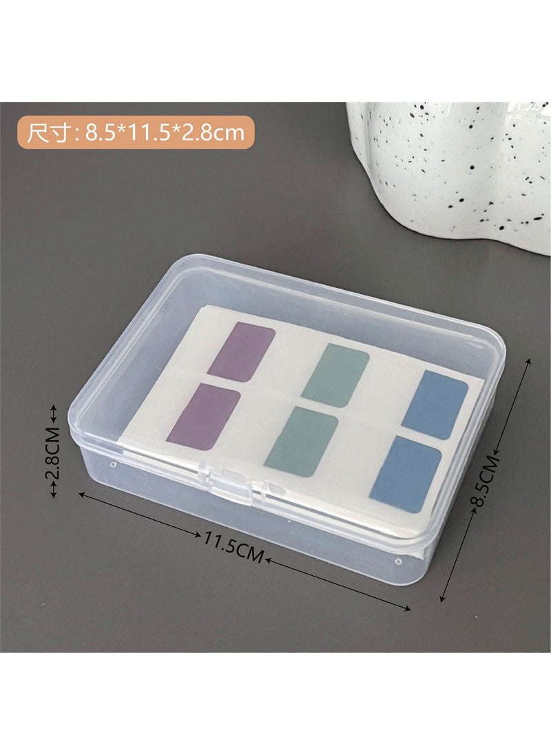 Cute Cartoon Name Stickers Waterproof for Kids 7# index sticker random transparent storage box