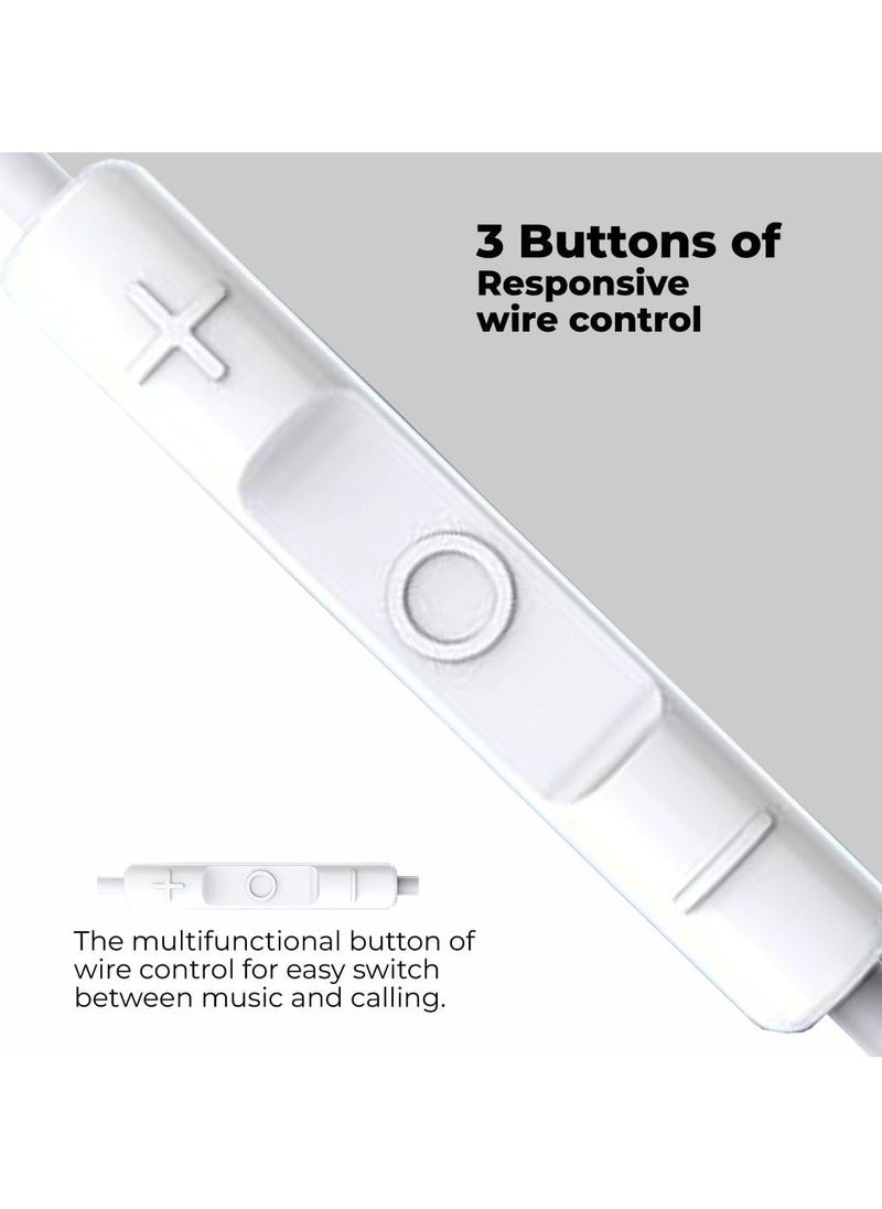 LIMITLESS - Headphones with Lightning Connector, Built-in Microphone & Volume Control, High Bass Stereo Wired Earphones for iPhone, iPad (iphone Earphones) - Image 1