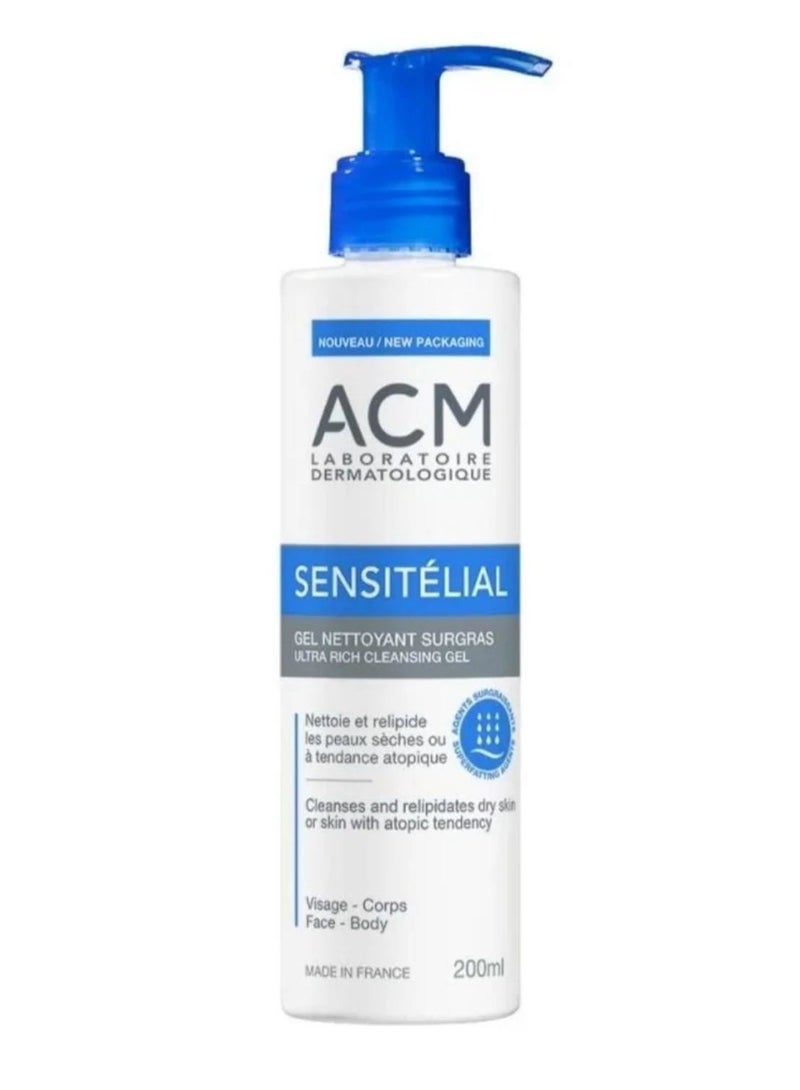 ACM Cleansing Gel for Sensitive Skin 200 ml
