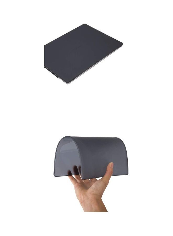 NIBEMINENT Matte Soft Touch Laptop Case For Huawei Matebook X pro 2020 Black - Image 4