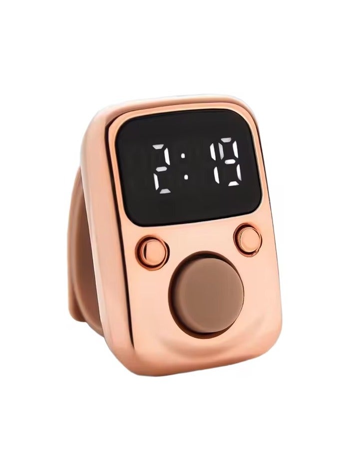 Rechargeable Digital Finger LED Electronic Hand Tally Timer Counter - Image 1