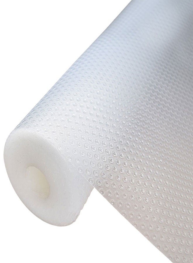 HAWAWA Clear Shelf Liners,Waterproof Kitchen Drawer Mats, Non-Adhesive EVA Cupboard Protector, Cabinet Lining, Easy to Cut Refrigerator Liner(Polka Dot) - Image 1