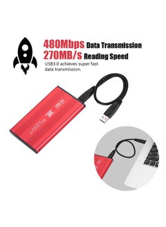 Thoraya 2.5in HDD External HDD Enclosure 270MB/S Reading 480Mbps Data Transmission USB3.0 HDD Enclosure  - Image 2