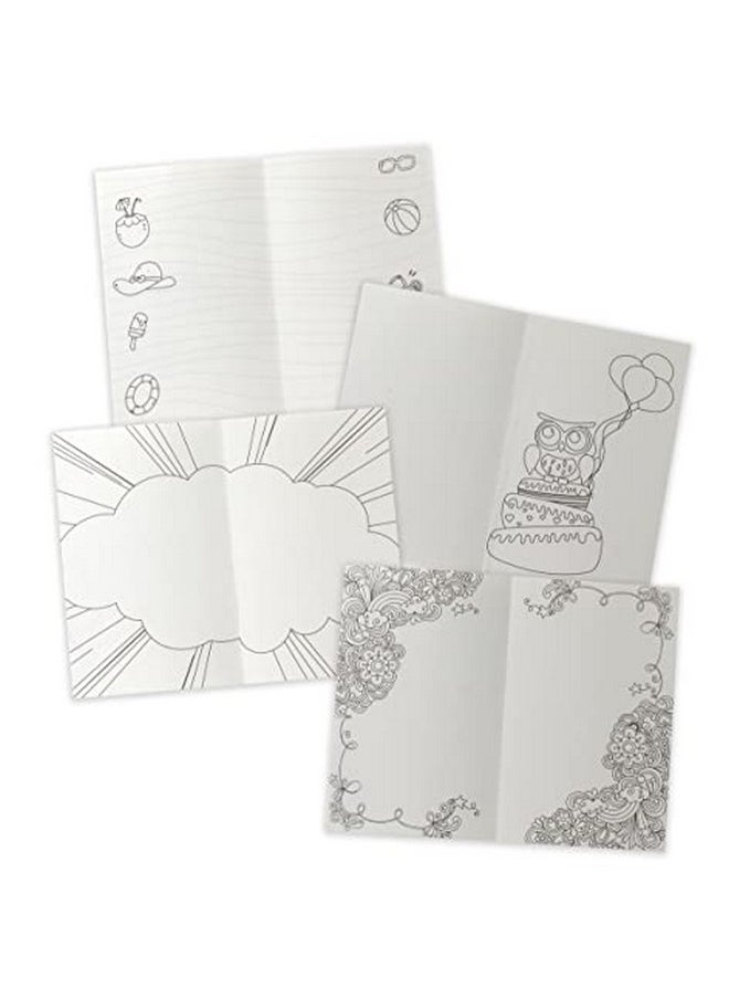 Connector Medium Point Tip Pen Set - Pack Of 50 (Assorted)