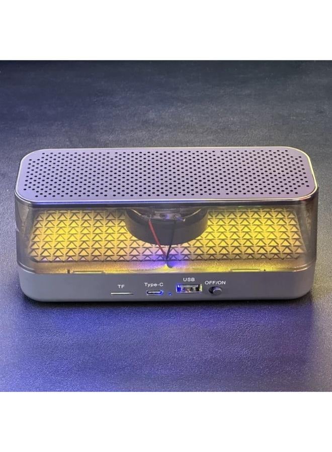 Colorful Bluetooth speaker luminous subwoofer hifi sound quality gaming atmosphere light desktop Bluetooth speaker  - Image 4