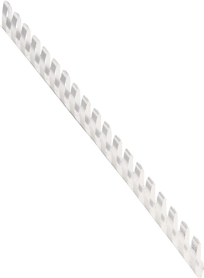 Fellowes Plastic Comb Binding Spines, 5/16 Inch Diameter, White, 40 Sheets, 100 Pack (52508) - Image 3
