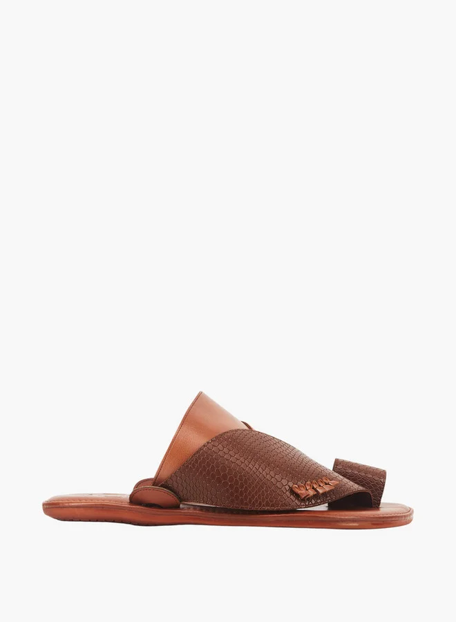الواحة Men's Arabic Sandals with Toe Loop - Ramadan Collection