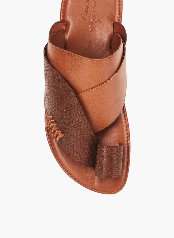 الواحة Men's Arabic Sandals with Toe Loop - Ramadan Collection