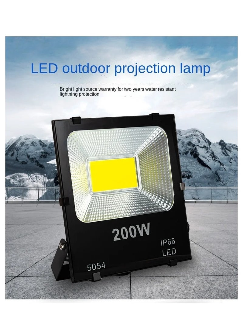 ماركة غير محددة كشاف ضوء شمسي خارجي بقوة 200 واط - مصباح أمان LED مقاوم للماء مع جهاز تحكم عن بعد، لومن عالي، إضاءة من الغسق إلى الفجر للحديقة والجراج والفناء  - Image 4