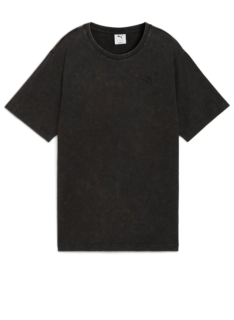 PUMA  Women's tee Elevated Essentials Acid Wash for Women | Best Price UAE