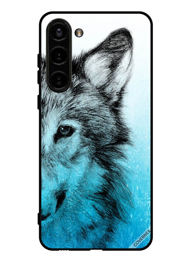 Covernex Protective Case Cover For Samsung Galaxy S23 Half Wolf Face - Image 1