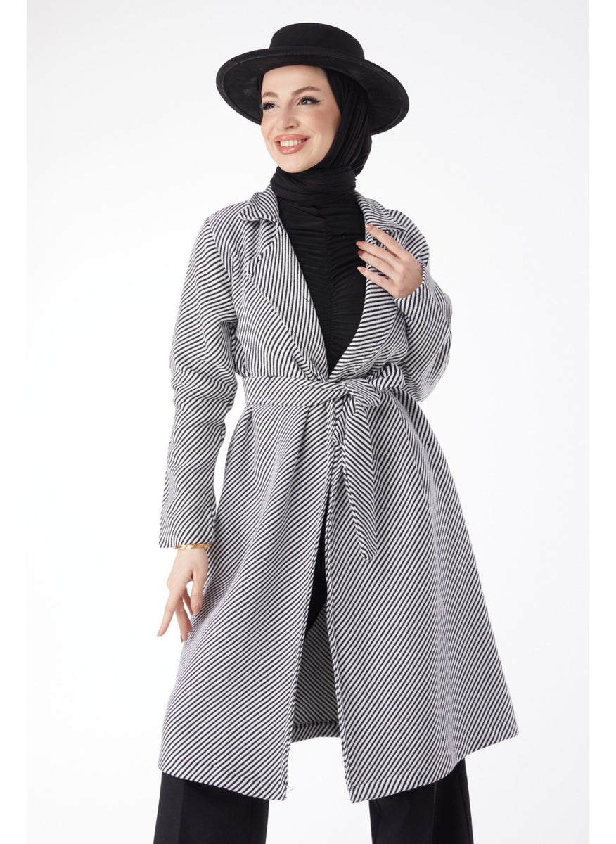 13115-BLACK-WHITE Belted Cashmere Coat - pzsku/Z0070BD4F3A7DA4B4A921Z/45/_/1734697486/31394d04-0435-4112-b5df-4c143369c9cf