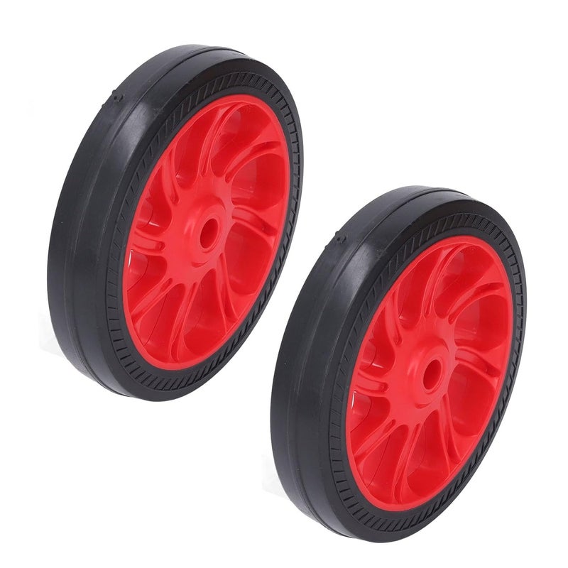 Universal Replacement 6 Inch Rubber Wheels for Air Compressor Mobility - Image 5