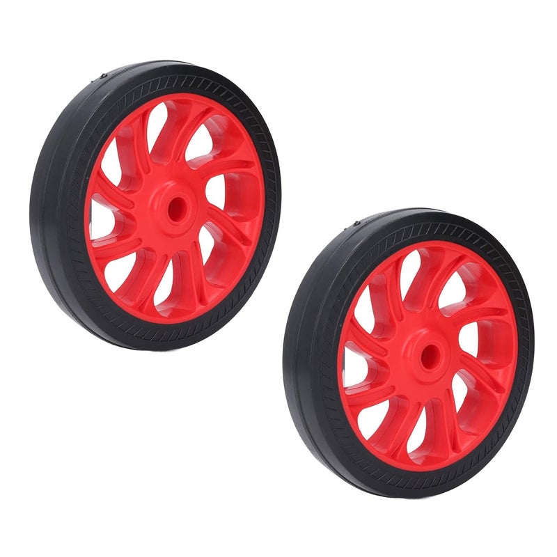 Universal Replacement 6 Inch Rubber Wheels for Air Compressor Mobility - Image 3