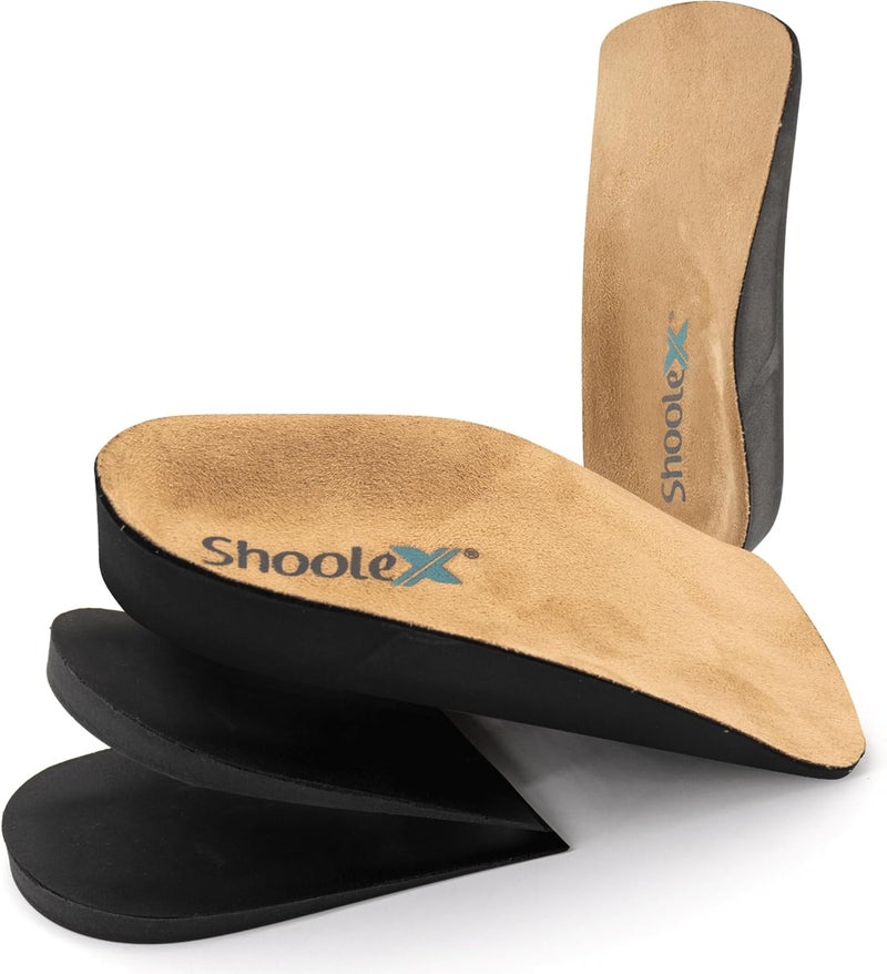 ArchFlex Pro 3/4 Insoles Adjustable Height Increase Arch Support Heel Cushion Medium