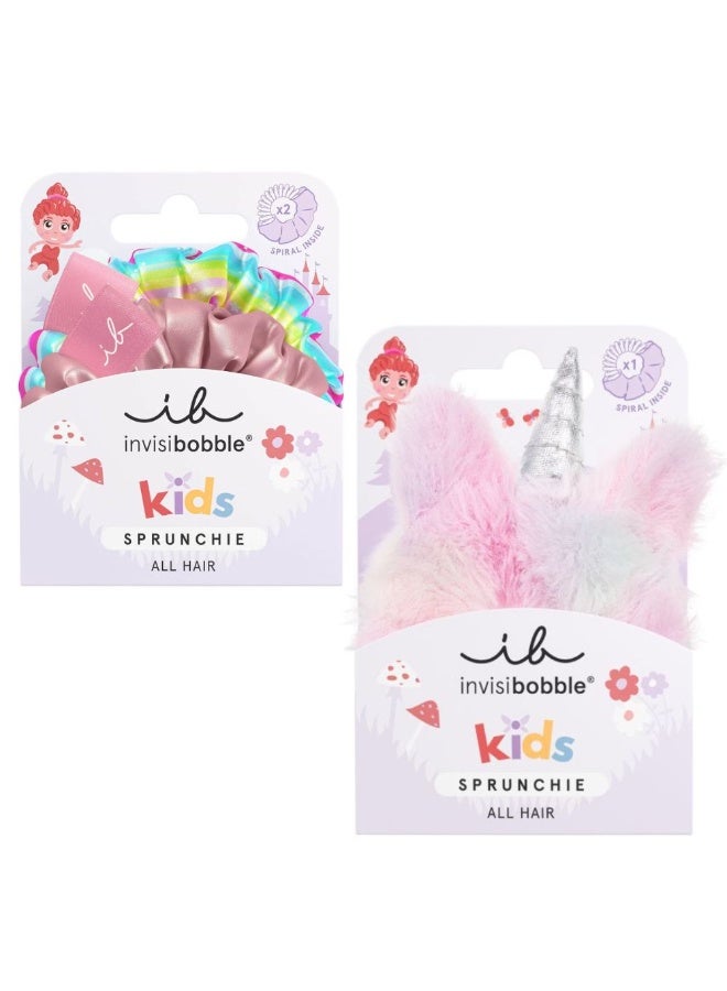 Invisibobble Kids Sprunchie Gentle to the Hair Unicorn 1unit - Image 2