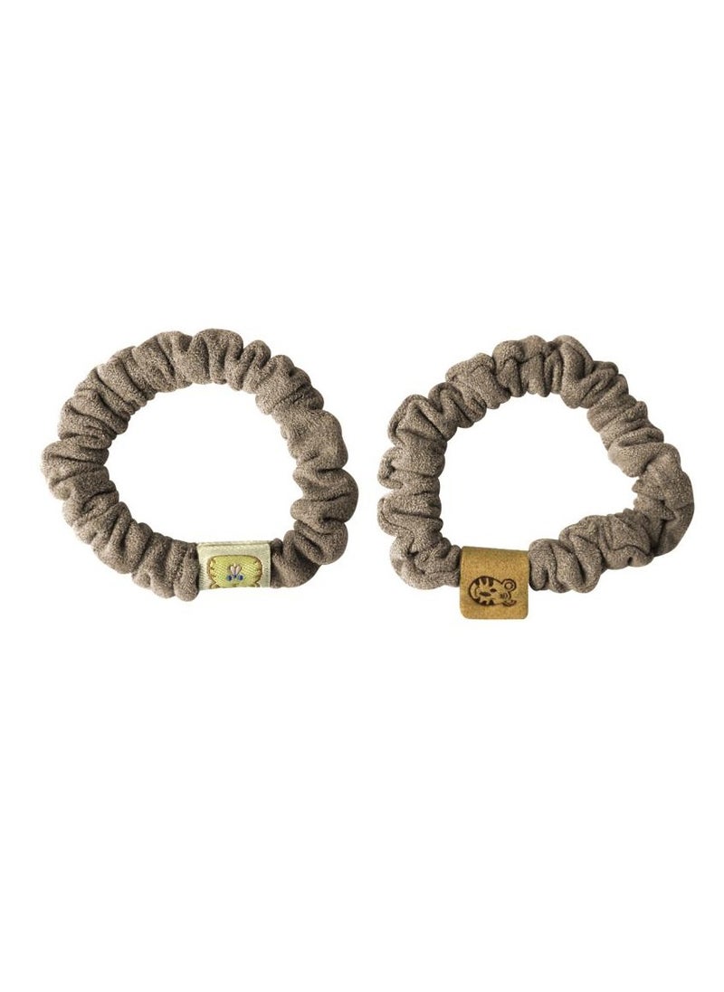 AIWANTO - 2 PCs Elastic Hair Tie Women Girls - Image 1