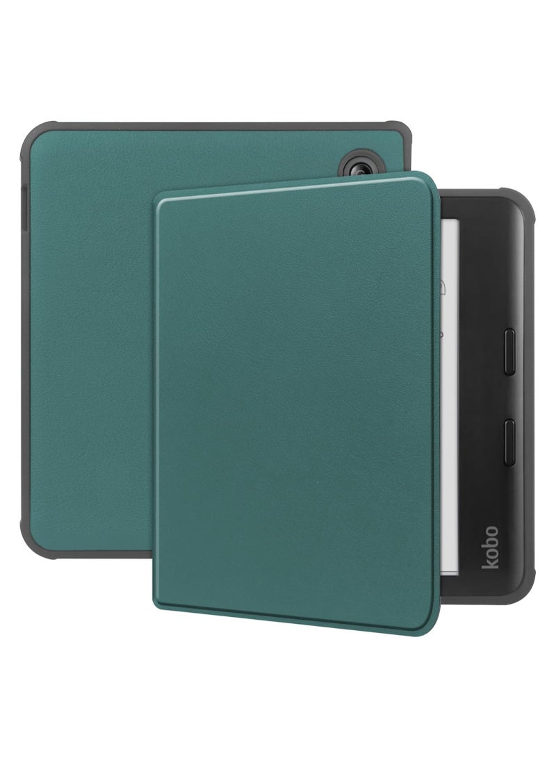 general Case Compatible with 7 inch Kobo Libra Colour,Premium Lightweight PU Leather Cover with Auto Sleep/Wake for Kobo Libra Colour 7'' - Image 1