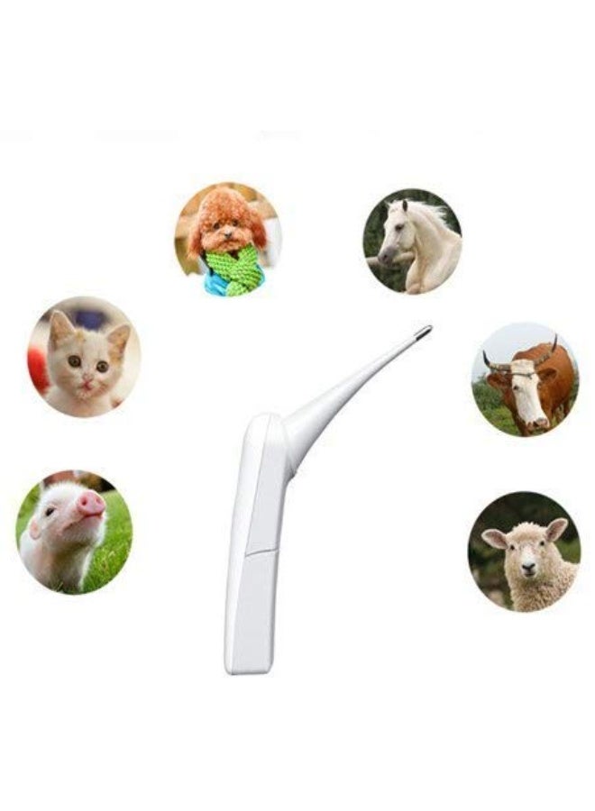 Pet Thermometer Dog Thermometer, Fast Digital Veterinary Thermometer, Pet Thermometer for Dogs, Cats, Horse,Cattle, Pigs,Birds, Sheep.(Battery Included) - Image 5
