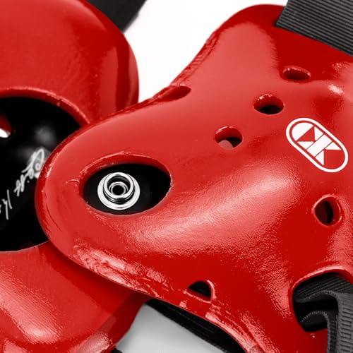 Cliff Keen Fusion Wrestling Headgear (Scarlet/Black) - Image 3