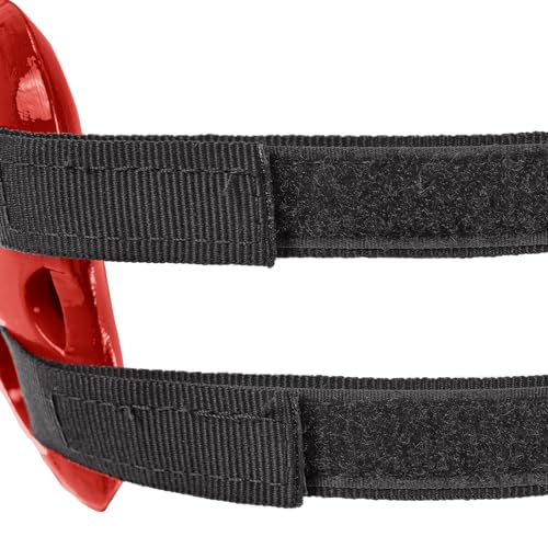 Cliff Keen Fusion Wrestling Headgear (Scarlet/Black) - Image 4