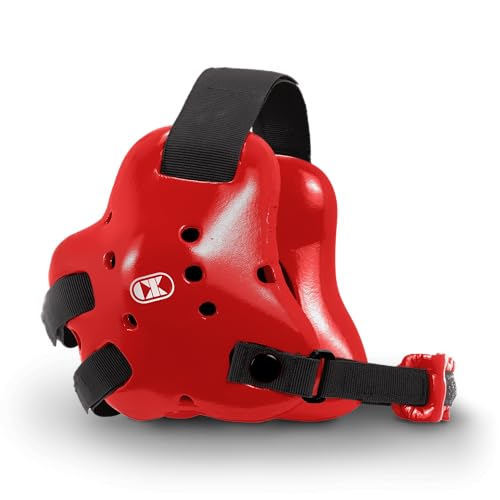Cliff Keen Fusion Wrestling Headgear (Scarlet/Black) - Image 5