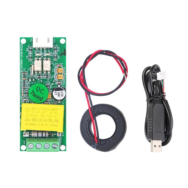 Upgraded Multifunctional Power Energy Meter Module 10A 100A Voltage Current Tester Suit 4 - Image 2