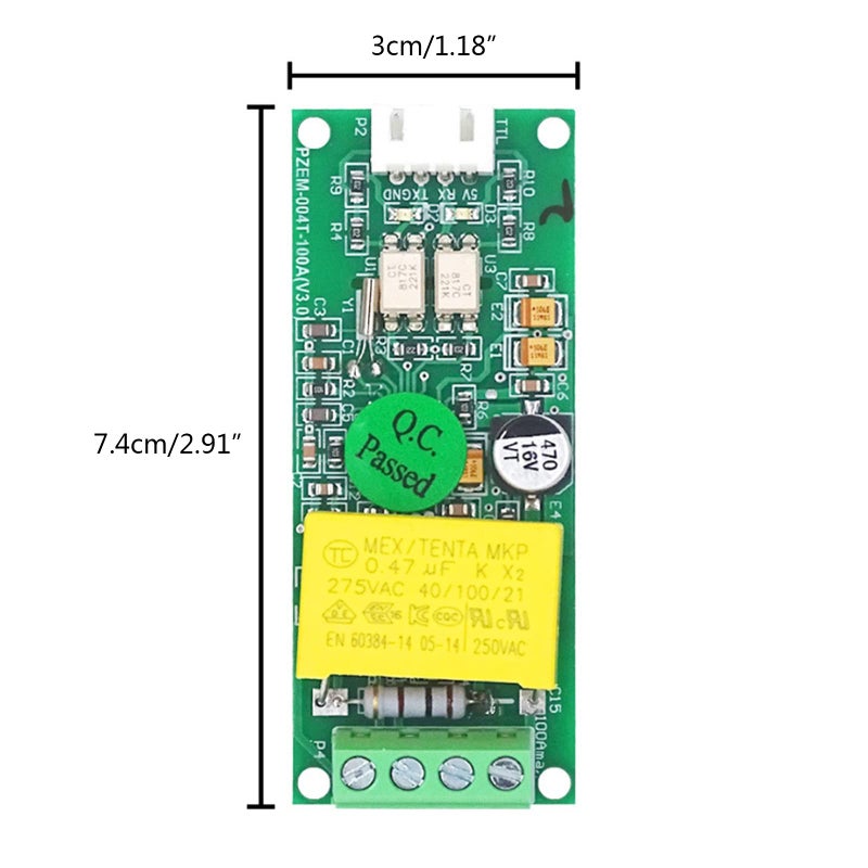 Upgraded Multifunctional Power Energy Meter Module 10A 100A Voltage Current Tester Suit 4 - Image 4
